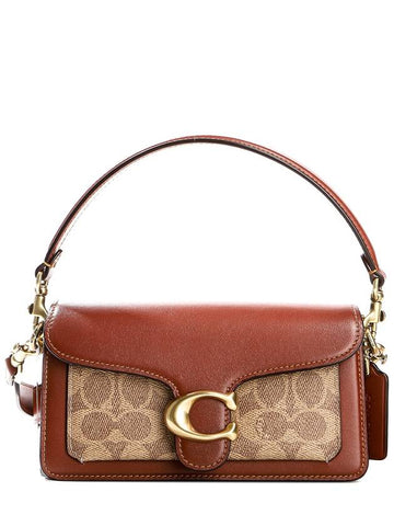 24SS Women s Tebi Shoulder Bag CM569 B4 TAN RUST - COACH - BALAAN 1