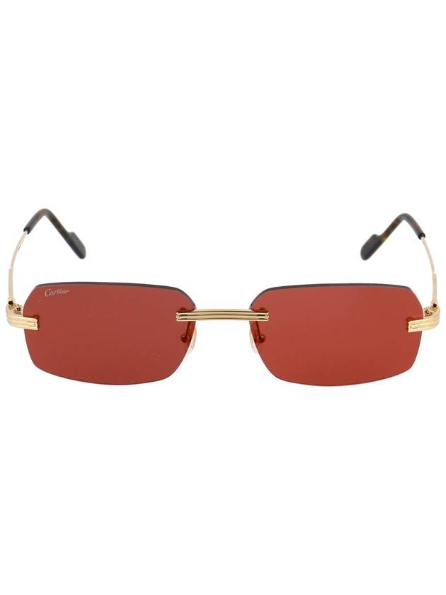 sunglasses CT0271S 004 004 GOLD GOLD RED - CARTIER - BALAAN 2