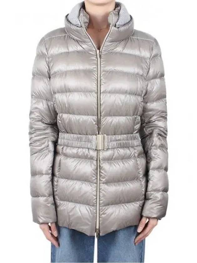 Women s Claudia Goose Down Jacket Gray PI0485DICM03 12017Z 9406 271176 1119491 - HERNO - BALAAN 1