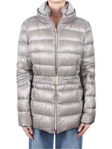 Women s Claudia Goose Down Jacket Gray PI0485DICM03 12017Z 9406 271176 1119491 - HERNO - BALAAN 1