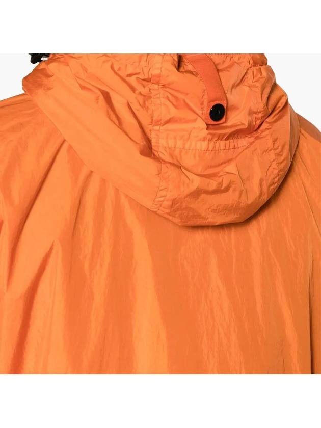 Crinkle Reps Hooded Jacket Orange - STONE ISLAND - BALAAN 5