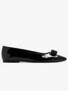 Vara Bow Ballet Flats Black - SALVATORE FERRAGAMO - BALAAN 2