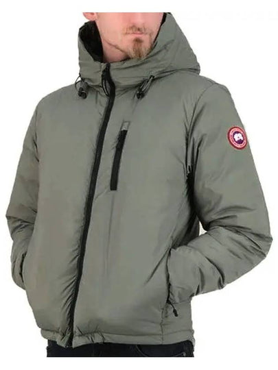 Men s Padding LODGE Hooded down Jacket with matt finish - CANADA GOOSE - BALAAN 2