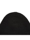 Logo Wool Beanie Black - VETEMENTS - BALAAN 9