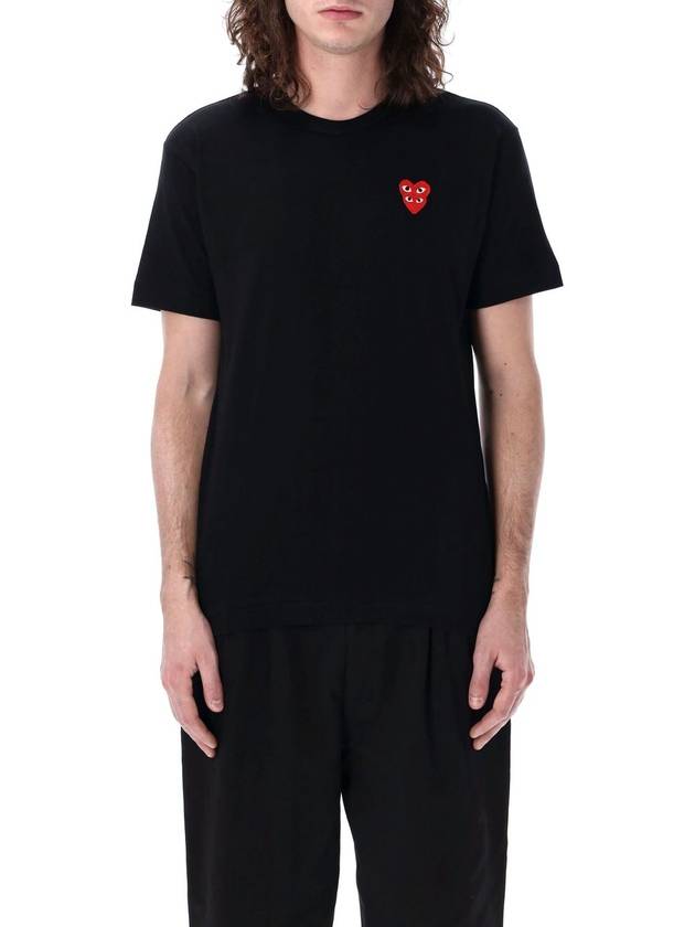 Double patch t-shirt - COMME DES GARCONS PLAY - BALAAN 4