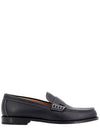 Granville Grained Calfskin Loafers Black - DIOR - BALAAN 1