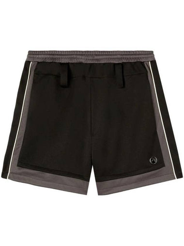 Logo Applique Striped Track Shorts BMCL001S24JER0011009 - AMBUSH - BALAAN 1