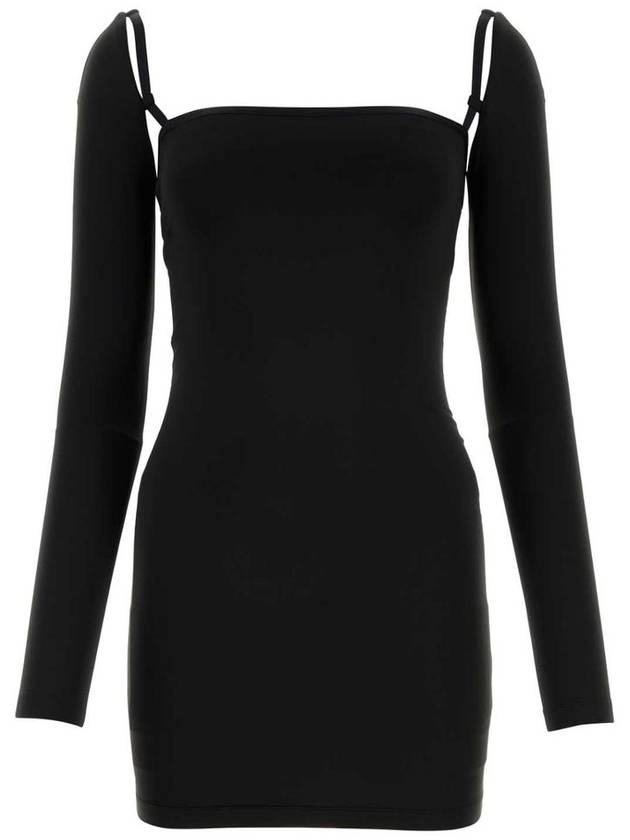 Long Sleeve Mini Dress 4CC4236622 001 B0110953832 - ALEXANDER WANG - BALAAN 2