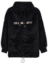 Ulysse Embroidered Logo Hoodie Black - ISABEL MARANT - BALAAN 1