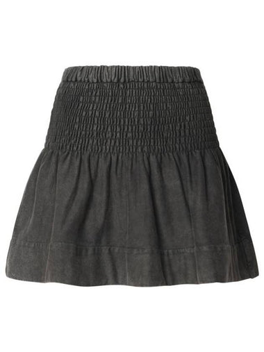 Women's Pacifica A-Line Skirt Black - ISABEL MARANT ETOILE - BALAAN 1