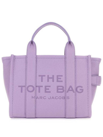 Small Leather Tote Bag Purple - MARC JACOBS - BALAAN 2