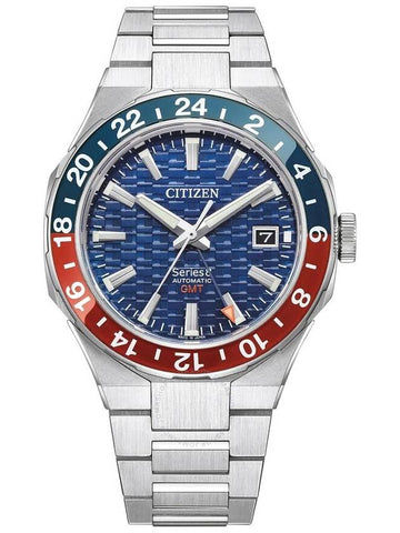 Citizen Series8 GMT Automatic Blue Dial Men's Watch NB6030-59L - CITIZEN - BALAAN 1