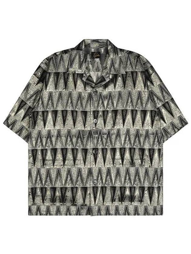 KP104 TRIAN jacquard cabana shirt　 998401 - NEEDLES - BALAAN 1