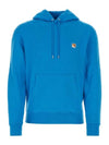 Fox Head Patch Regular Hoodie Light Blue - MAISON KITSUNE - BALAAN 1