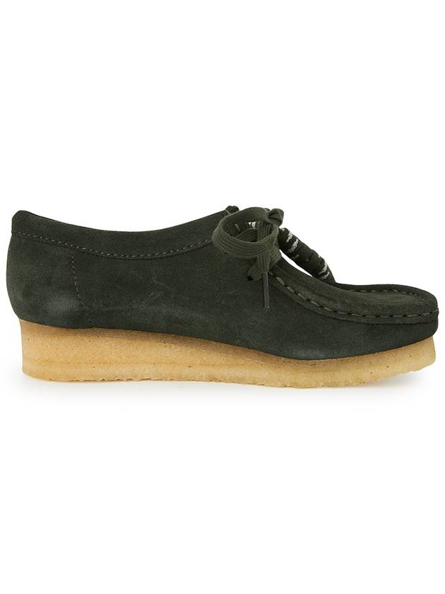 Originals Wallabee Suede Loafer Forest Green - CLARKS - BALAAN 5