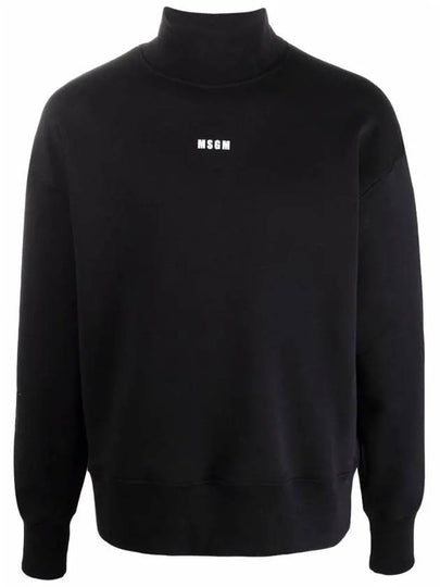 Micro Logo Sweatshirt Black - MSGM - BALAAN 2