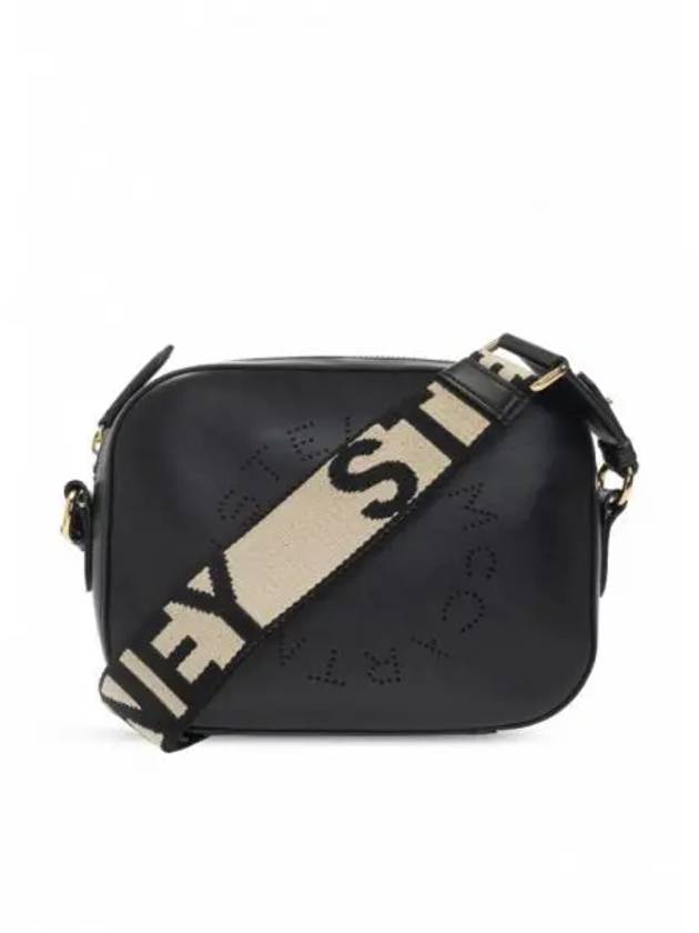 Stella Logo Mini Cross Bag Black - STELLA MCCARTNEY - BALAAN 2