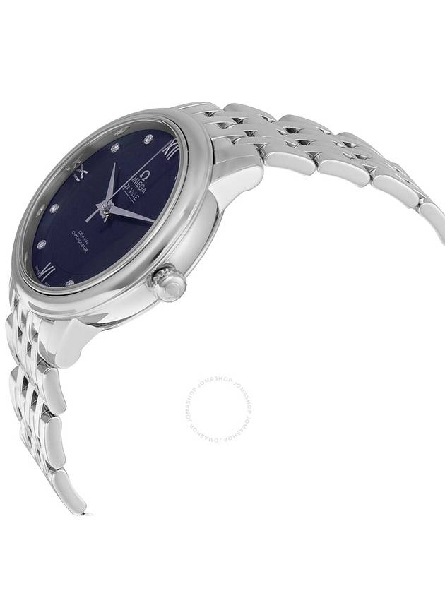 De Ville Prestige Co-Axial Diamond Metal Watch Blue - OMEGA - BALAAN 3