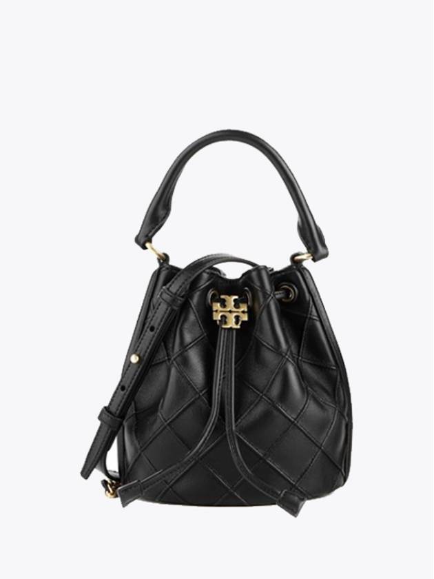 Fleming Soft Bucket Bag Black - TORY BURCH - BALAAN 2