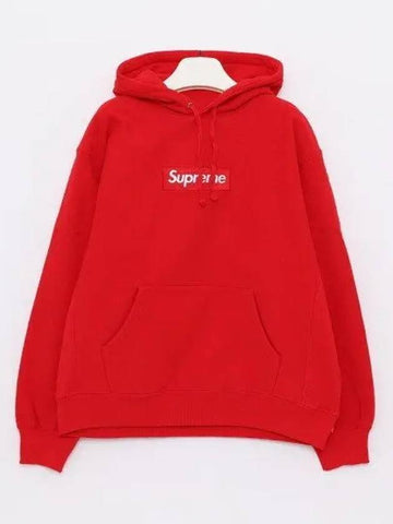 Box Logo Classic Sweatshirt Men s Hoodie FW23SW56 RED 1040347 - SUPREME - BALAAN 1