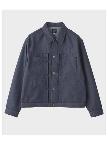 24 Penny Jean Jacket Navy OT186 - NEEDLES - BALAAN 1