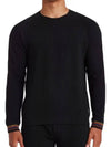 Artist Stripe Cuff Long Sleeve T-Shirt Black - PAUL SMITH - BALAAN 2