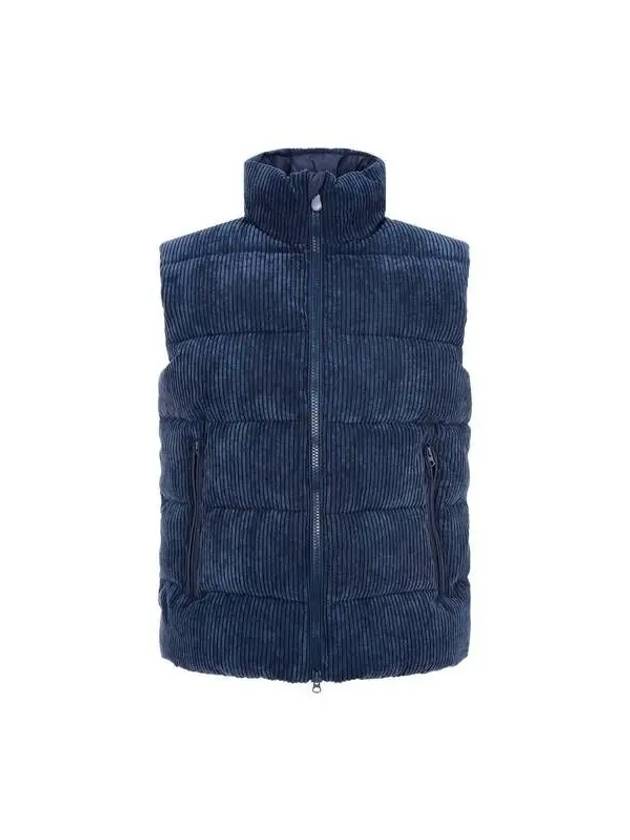 MEN EURYOPS Corduroy Padding Vest Navy - SAVE THE DUCK - BALAAN 1