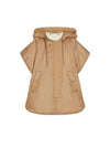 Egemone Reversible Cape Camel - MAX MARA - BALAAN 2