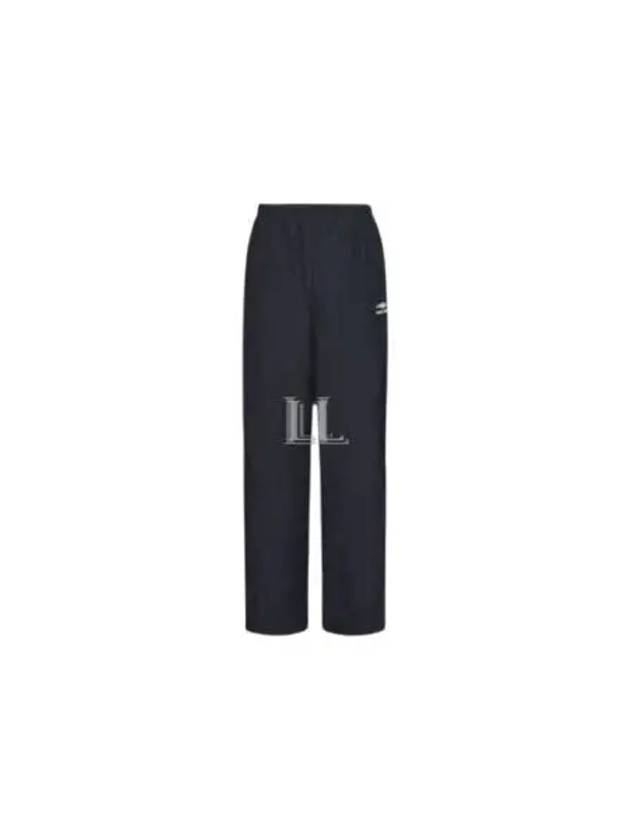 Embroidered Logo Nylon Track Pants Black - BALENCIAGA - BALAAN 2