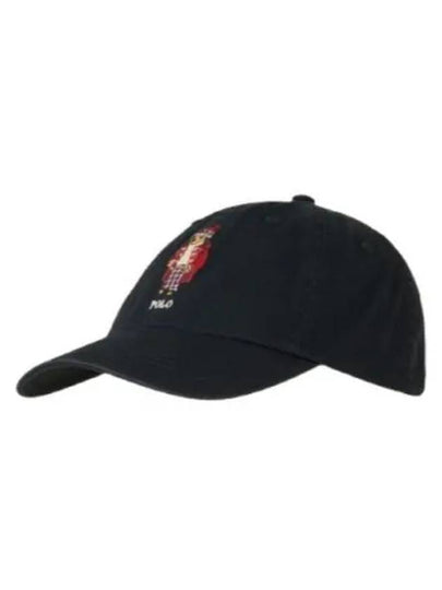 Polo Bear Embroidered Cap Black - POLO RALPH LAUREN - BALAAN 2