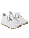 Women's Monilli Knit Low Top Sneakers White - BRUNELLO CUCINELLI - BALAAN 2