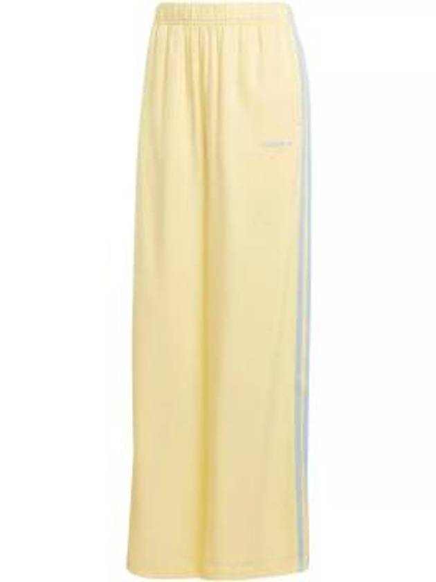 3 Stripes Wide Leg Track Pants Yellow - ADIDAS - BALAAN 2