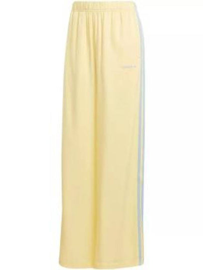 3 Stripes Wide Leg Track Pants Yellow - ADIDAS - BALAAN 2