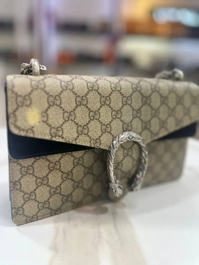 Dionysus GG small shoulder bag 400249 KHNRN 9769 - GUCCI - BALAAN 2