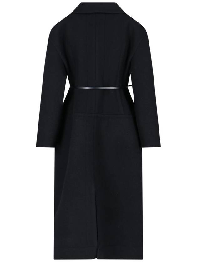 Belted Wool Coat J04AA0004J40020 - JIL SANDER - BALAAN 3