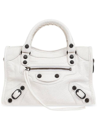 Balenciaga Shoulder Bag Le City Mini, Women's, White - BALENCIAGA - BALAAN 1