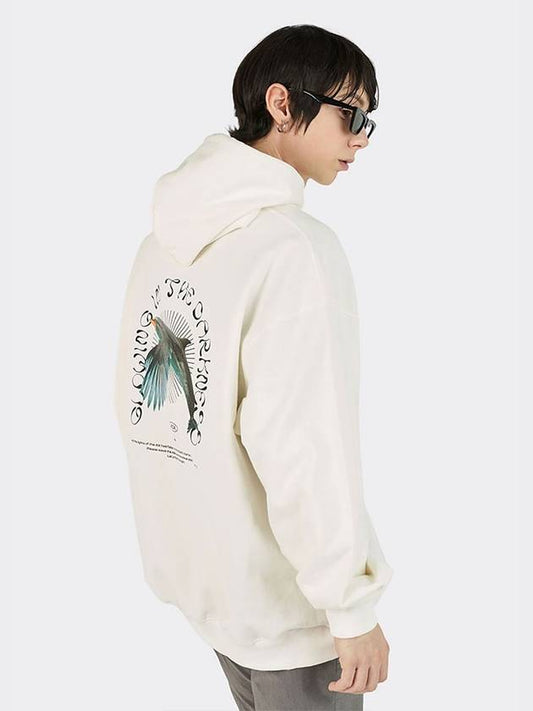 Glowing Birphin Bird Dolphin Hoodie White - AOX - BALAAN 1