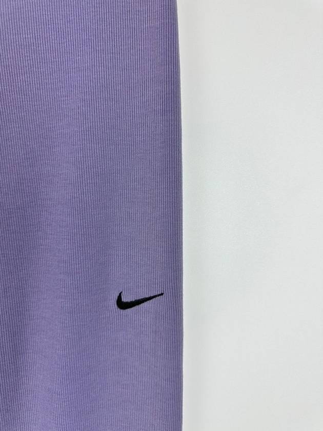 Tight fit mid rise leggings pants FQ2114 509 Lavender XS S Asian - NIKE - BALAAN 3