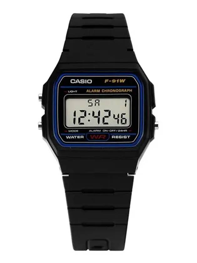 F 91W 1HDG Digital Square Vintage Urethane Watch - CASIO - BALAAN 4