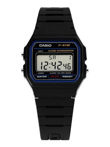 F 91W 1HDG Digital Square Vintage Urethane Watch - CASIO - BALAAN 1