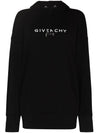 Small Logo Print Hoodie Top Black - GIVENCHY - BALAAN 2