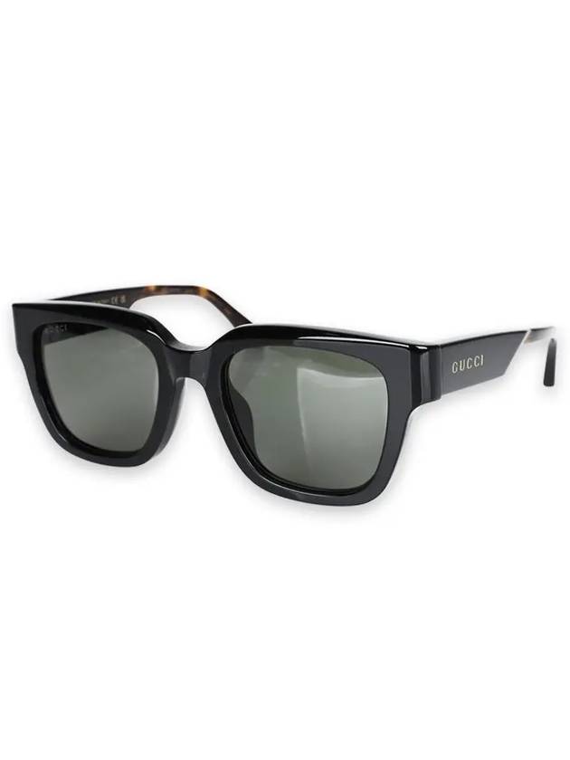 Low Nose Bridge Fit Square Sunglasses Black - GUCCI - BALAAN 2