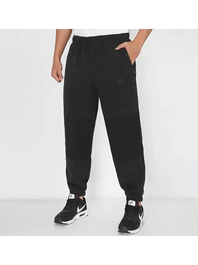 Club Polar Fleece Training Track Pants Black - NIKE - BALAAN 2