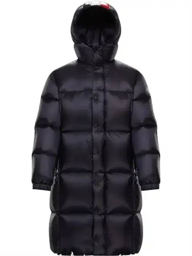 Men's PELVOUX Down Long Padding Navy - MONCLER - BALAAN.