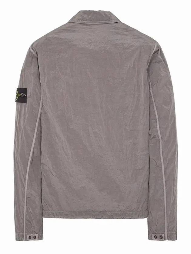 Nylon Metal Econyl Regenerated Zip-Up Jacket Grey - STONE ISLAND - BALAAN 3