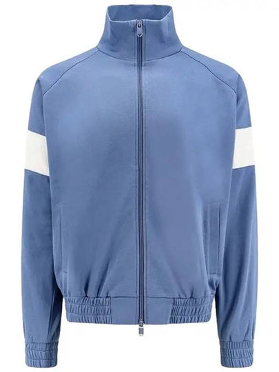 Track Zip Up Jacket Blue - DIOR - BALAAN 2