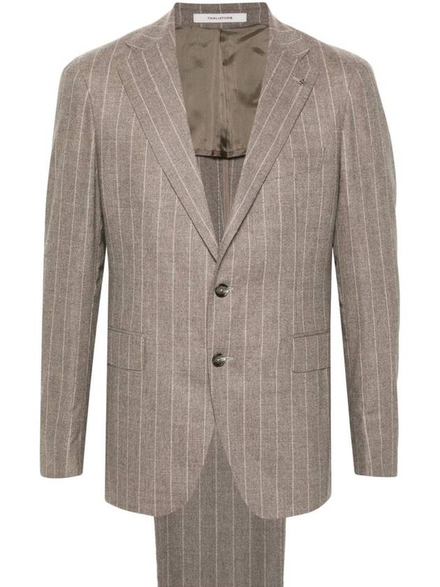 Tagliatore Pinstripe Virgin Wool Suit - TAGLIATORE - BALAAN 1