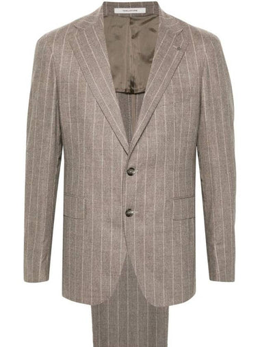 Tagliatore Pinstripe Virgin Wool Suit - TAGLIATORE - BALAAN 1