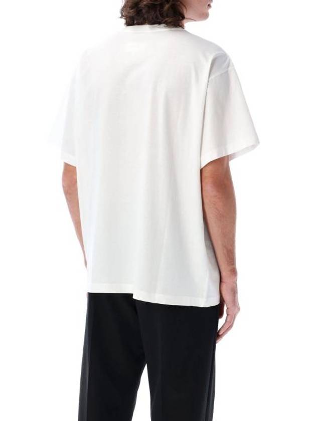 Logo Crew Neck Short Sleeve T-Shirt White - MAISON MARGIELA - BALAAN 3