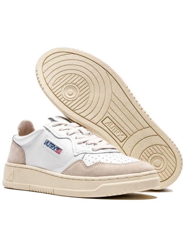 Medalist Goatskin Low Top Sneakers White - AUTRY - BALAAN 5